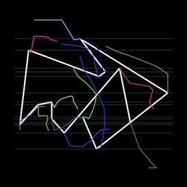 Manfred Mohr:  Artificiata II at Carroll / Fletcher